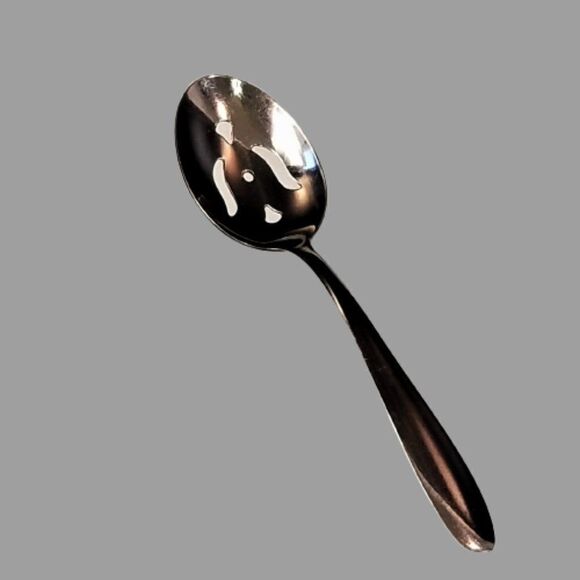 Pierced Tablespoon Serving Spoon IMI45 Stainless by Imperial Intl USA 8.5 inch - Picture 1 of 7